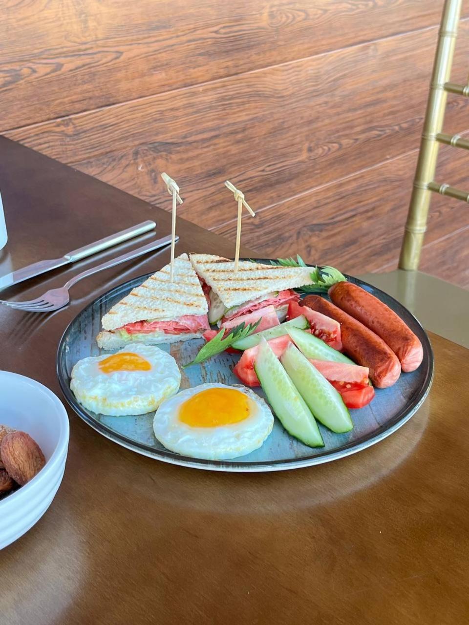 Ethno Complex Ala Kuch Hotel Kaindy Ngoại thất bức ảnh