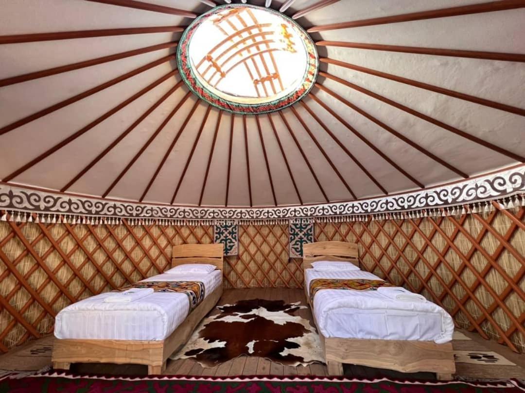 Ethno Complex Ala Kuch Hotel Kaindy Ngoại thất bức ảnh